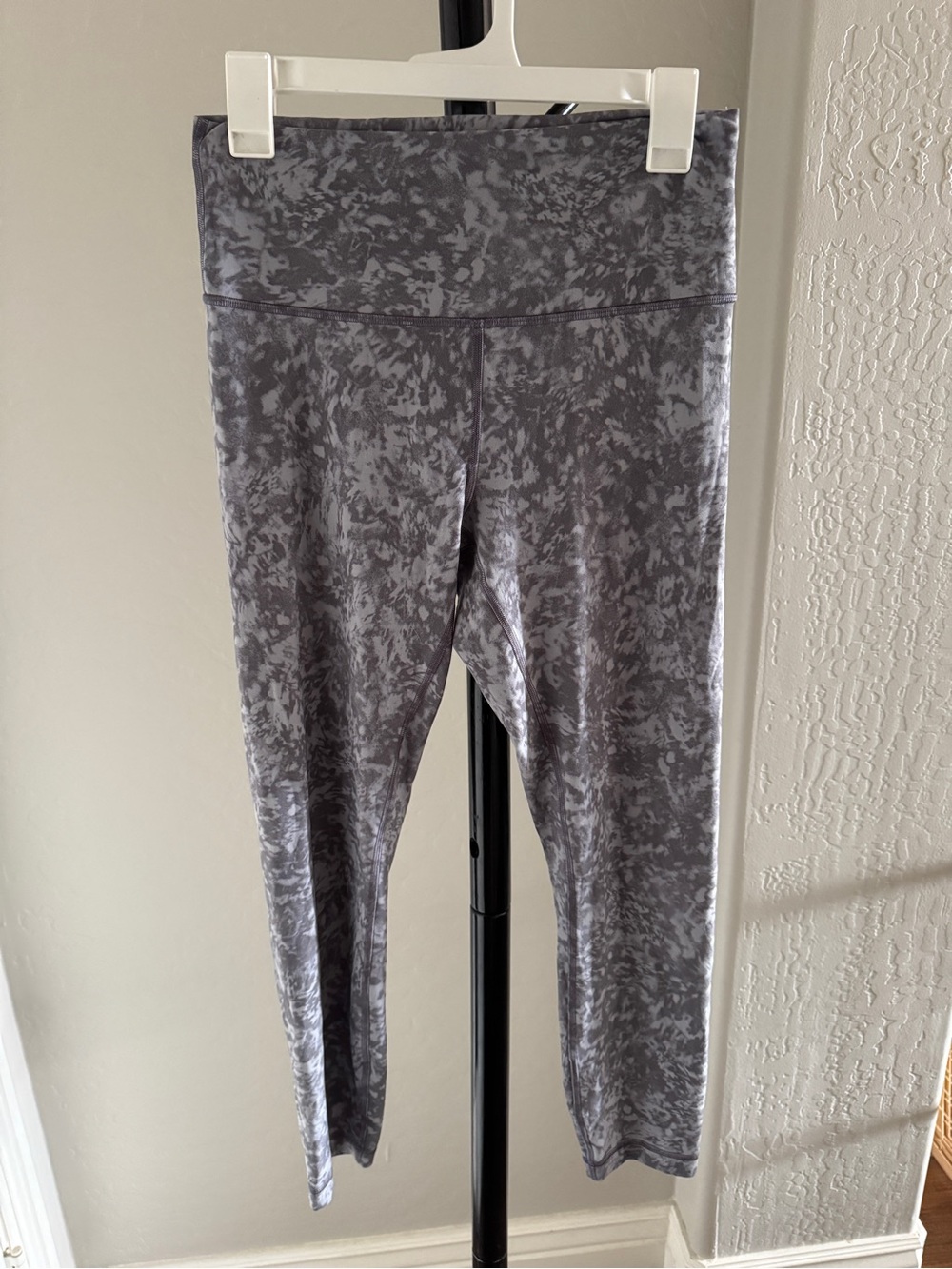 lululemon athletica Gray Marbled Active Leggings